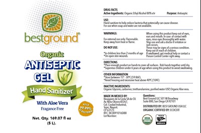 Label (Organic Antiseptic Gel)
